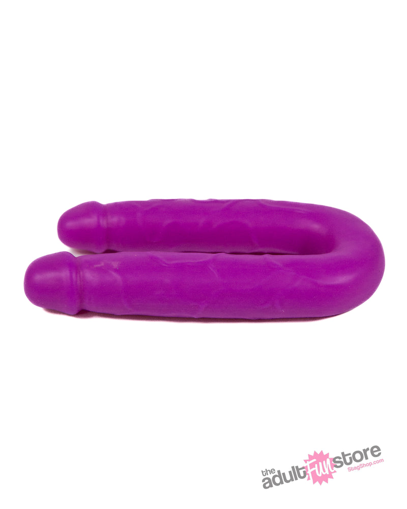 NS Novelties - Colours - DP Pleasures Dual Dildo - Purple - Stag Shop