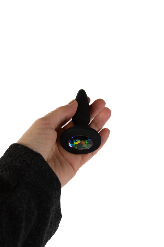 NS Novelties - Glams - Mini Gem Butt Plug - Assorted Colours - Stag Shop