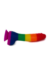 NS Novelties - Colours - Pride Edition - 8 Inch Dildo - Rainbow - Stag Shop