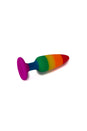 NS Novelties - Colours - Pride Edition - Pleasure Butt Plug - Assorted Sizes - Stag Shop
