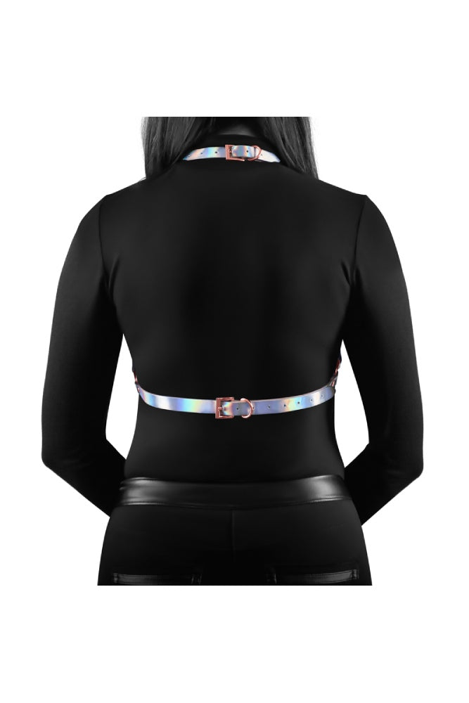 NS Novelties - Cosmo Bondage - Vamp Harness Bra - Stag Shop