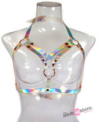 NS Novelties - Cosmo Bondage - Vamp Harness Bra - Stag Shop