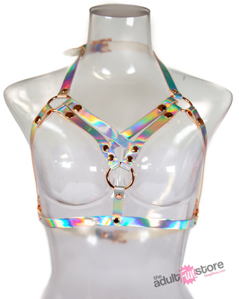 NS Novelties - Cosmo Bondage - Vamp Harness Bra - Stag Shop