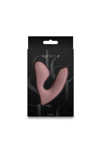 NS Novelties - Desire - Demure Dual Stimulation Wearable Vibrator - Autumn Rose - Stag Shop