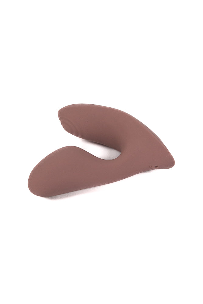 NS Novelties - Desire - Demure Dual Stimulation Wearable Vibrator - Autumn Rose - Stag Shop