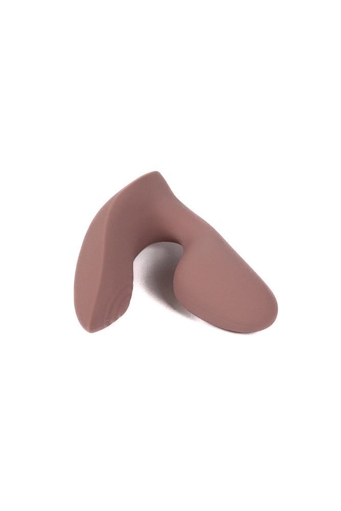 NS Novelties - Desire - Demure Dual Stimulation Wearable Vibrator - Autumn Rose - Stag Shop