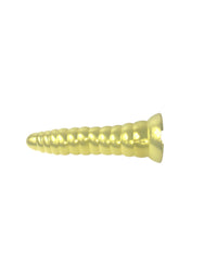 NS Novelties - Fantasia - Nymph Dildo - Amber Yellow - Stag Shop