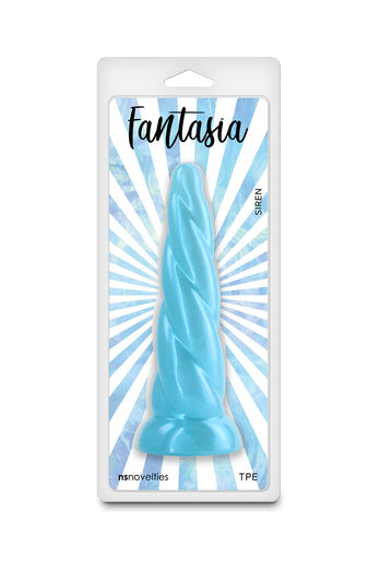 NS Novelties - Fantasia - Siren Dildo - Turquoise - Stag Shop