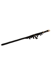 NS Novelties - Fetish & Fashion - Elvira Collar - Black/Gold - Stag Shop