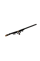 NS Novelties - Fetish & Fashion - Elvira Collar - Black/Gold - Stag Shop