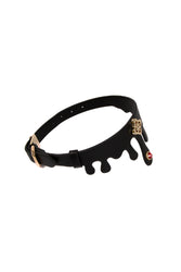 NS Novelties - Fetish & Fashion - Elvira Collar - Black/Gold - Stag Shop
