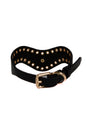 NS Novelties - Fetish & Fashion - Kali Collar - Black/Gold - Stag Shop