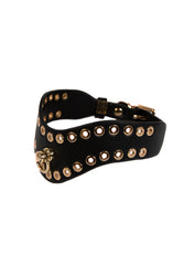 NS Novelties - Fetish & Fashion - Kali Collar - Black/Gold - Stag Shop