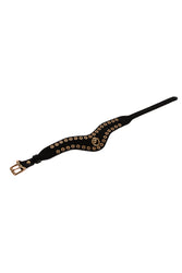NS Novelties - Fetish & Fashion - Kali Collar - Black/Gold - Stag Shop
