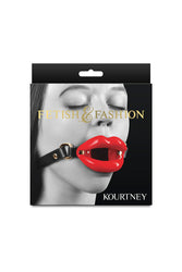 NS Novelties - Fetish & Fashion - Kourtney Mouth Gag - Red - Stag Shop