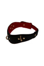 NS Novelties - Fetish & Fashion - Lilith Collar - Black/Gold - Stag Shop