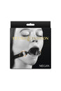 NS Novelties - Fetish & Fashion - Megan Ring Gag - Black - Stag Shop