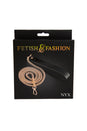 NS Novelties - Fetish & Fashion - Nyx Leash - Black/Gold - Stag Shop