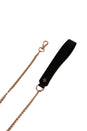 NS Novelties - Fetish & Fashion - Nyx Leash - Black/Gold - Stag Shop