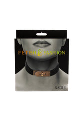 NS Novelties - Fetish & Fashion - Sadie Collar - Black/Gold - Stag Shop