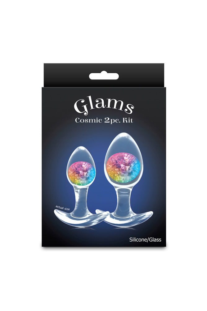 NS Novelties - Glams - Cosmic 2 Piece Anal Trainer Kit - Stag Shop