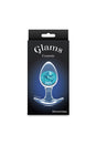 NS Novelties - Glams - Cosmic Anal Plug - Medium - Blue - Stag Shop
