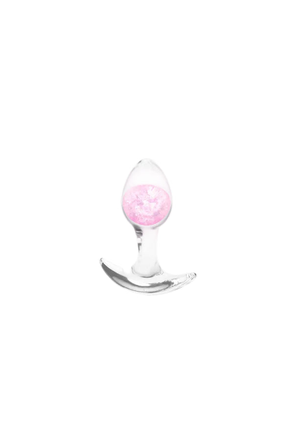 NS Novelties - Glams - Cosmic Anal Plug - Small - Pink - Stag Shop