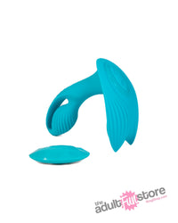 NS Novelties - INYA - Bump N Grind Warming Dual Vibrator - Teal - Stag Shop