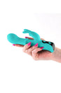 NS  Novelties - INYA - Cyberluxe Rabbit Vibrator With Thrusting Ring - Stag Shop