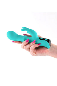 Thumbnail for NS  Novelties - INYA - Cyberluxe Rabbit Vibrator With Thrusting Ring - Stag Shop