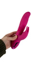 NS Novelties - INYA - Passion Thrusting & Expanding Rabbit Vibrator - Pink - Stag Shop