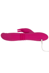 NS Novelties - INYA - Passion Thrusting & Expanding Rabbit Vibrator - Pink - Stag Shop
