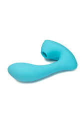 NS Novelties - INYA - Sonnet Dual Suction Vibrator - Teal - Stag Shop