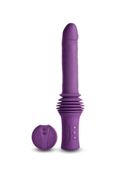 NS Novelties - INYA - Super Stroker Thrusting Dildo with Remote Control - Purple - Stag Shop
