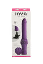 NS Novelties - INYA - Super Stroker Thrusting Dildo with Remote Control - Purple - Stag Shop
