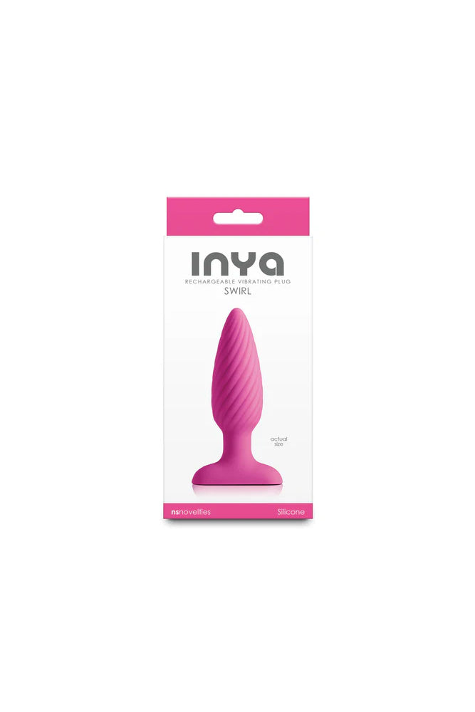 NS Novelties - INYA - Swirl Vibrating Anal Plug - Stag Shop