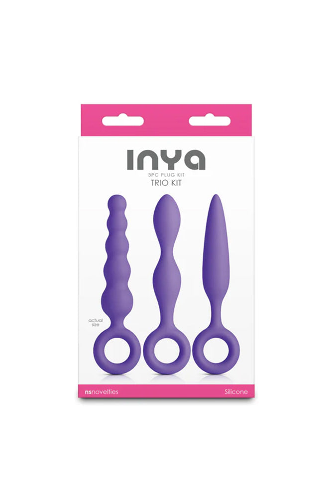 NS Novelties - INYA - Trio Kit 3PC Anal Plug Set - Stag Shop