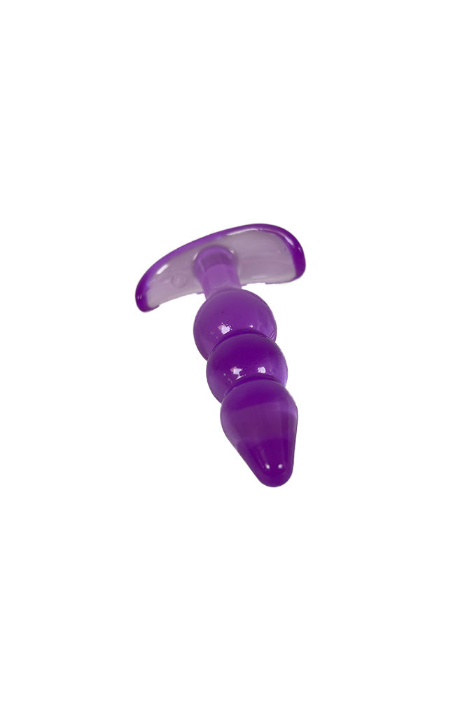 NS Novelties - Jelly Rancher - T-Plug - Ripple - Assorted Colors - Stag Shop