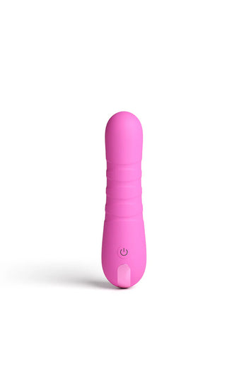 NS Novelties - Pretty In Pink - Crush Thrusting Vibrator - Stag Shop