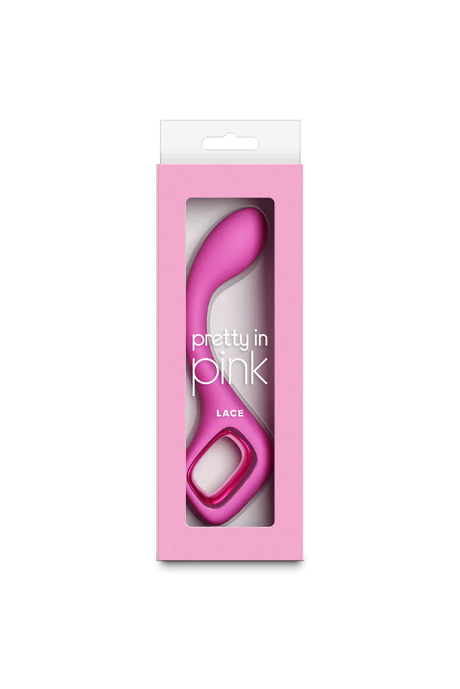 NS Novelties - Pretty In Pink - Lace G-Spot Vibrator - Stag Shop
