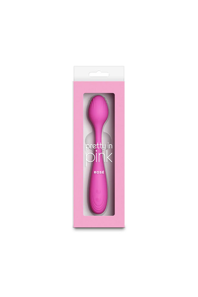 NS Novelties - Pretty In Pink - Rosé Dual Ended Vibrator - Stag Shop