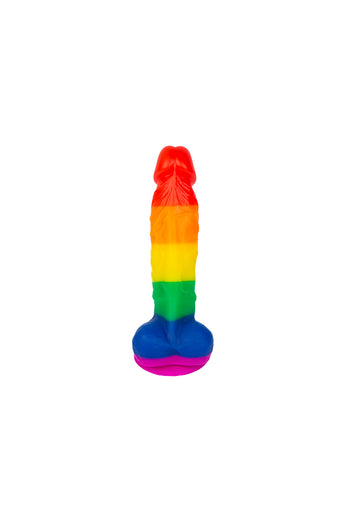 NS Novelties - Colours - Pride Edition - 5 Inch Dildo - Rainbow - Stag Shop