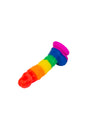NS Novelties - Colours - Pride Edition - 5 Inch Dildo - Rainbow - Stag Shop