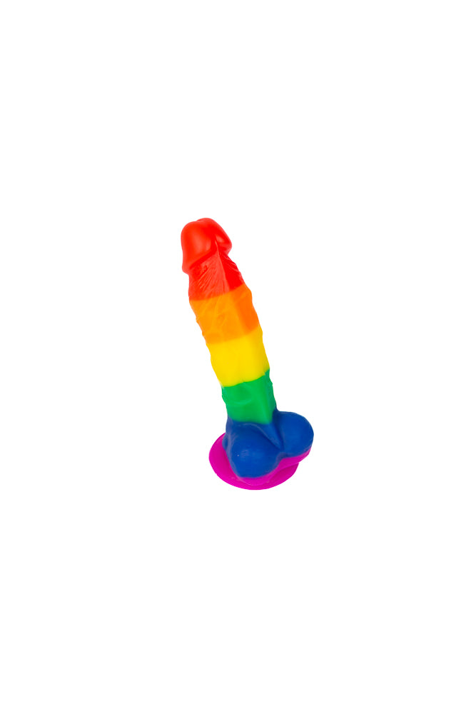 NS Novelties - Colours - Pride Edition - 5 Inch Dildo - Rainbow - Stag Shop