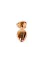 Ns Novelties - Rear Assets - 3 Pc Heart Aluminum Anal Training Kit - Rose Gold - Stag Shop