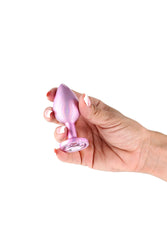 NS Novelties - Rear Assets - Iridescent Aluminum Butt Plug - Stag Shop