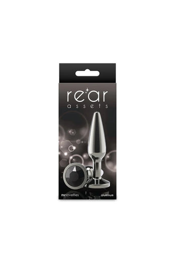 NS Novelties - Rear Assets - Tapered Aluminum Butt Plug - Small - Stag Shop