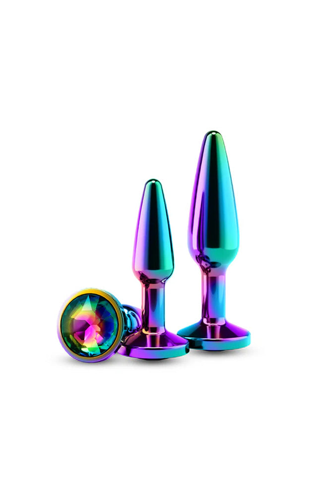 NS Novelties - Rear Assets - Tapered Aluminum 2 PC Anal Trainer Kit - Stag Shop