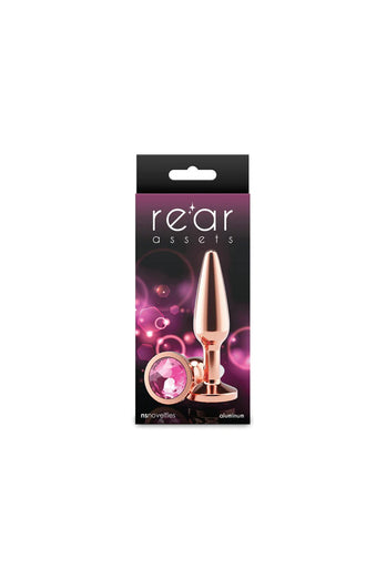 NS Novelties - Rear Assets - Tapered Aluminum Butt Plug - Stag Shop