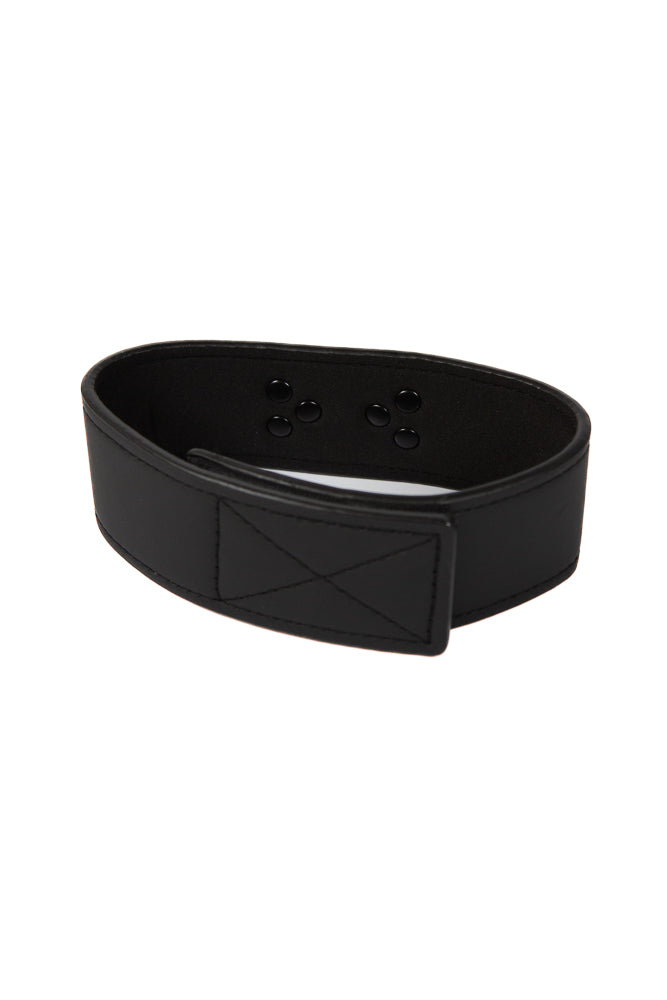 NS Novelties - Renegade Bondage - Collar & Leash Set - Black - Stag Shop